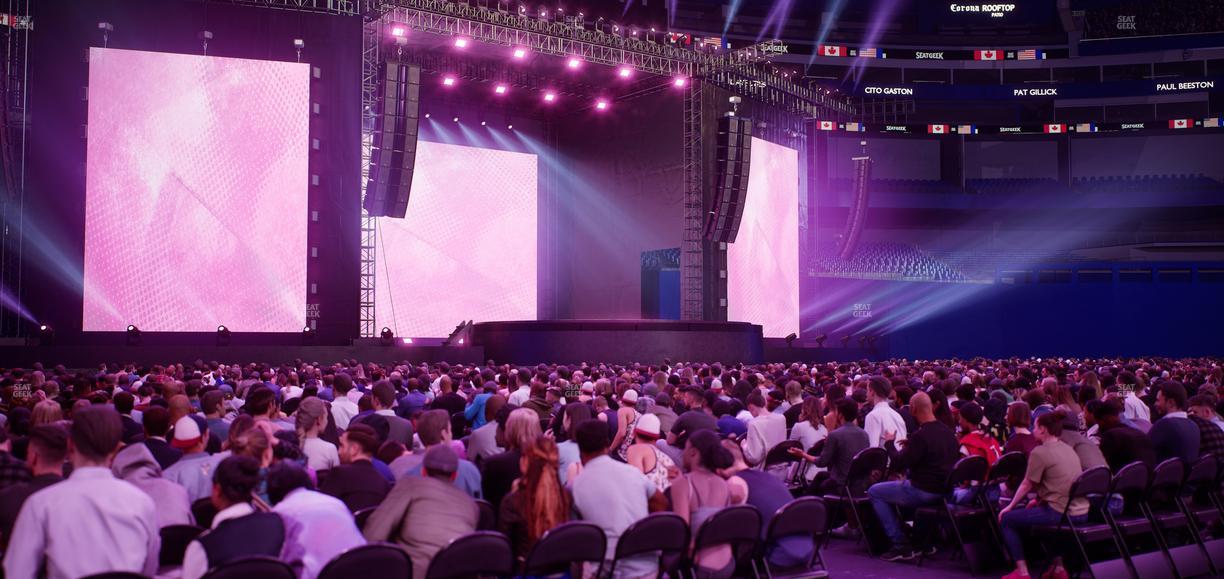 Rogers Centre - Section Floor B 2 Seat View