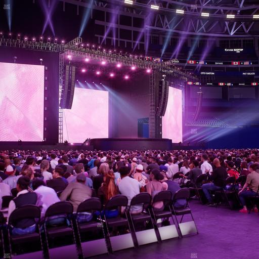 Rogers Centre - Section Floor B 2 Seat View