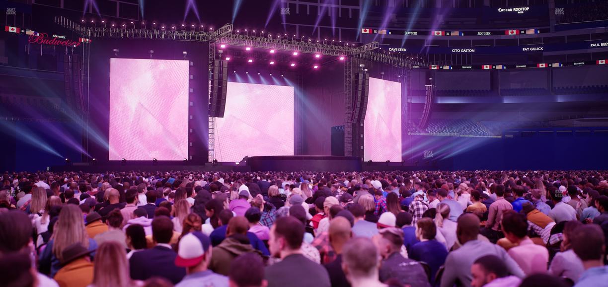 Rogers Centre - Section Floor B 2 Seat View