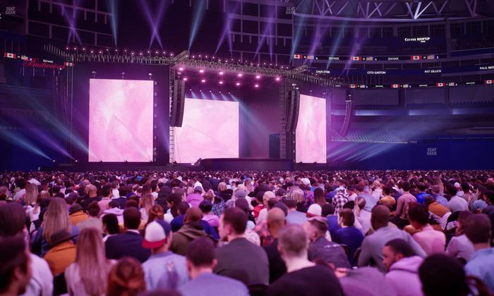 Rogers Centre - Section Floor B 2 Seat View