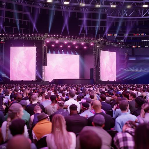Rogers Centre - Section Floor B 3 Seat View