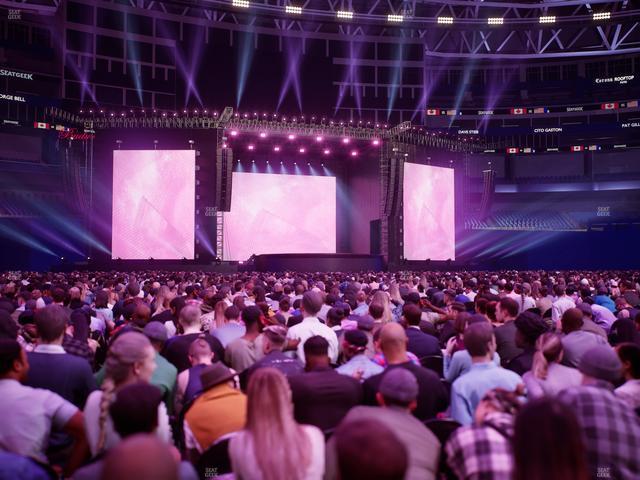 Rogers Centre - Section Floor B 3 Seat View