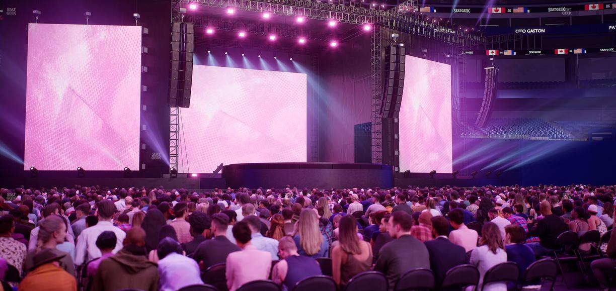 Rogers Centre - Section Floor B 3 Seat View