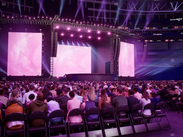 Rogers Centre - Section Floor B 3 Seat View