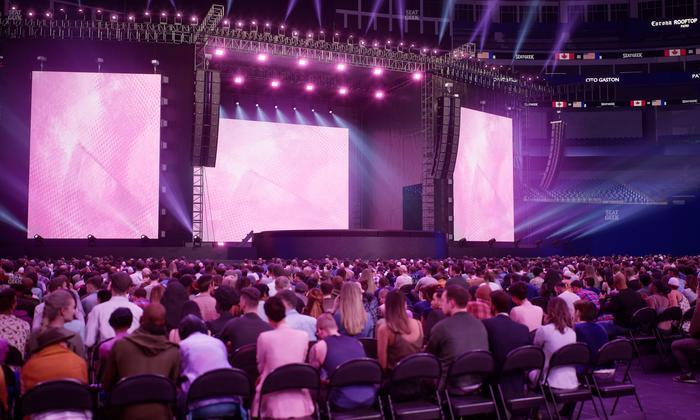 Rogers Centre - Section Floor B 3 Seat View