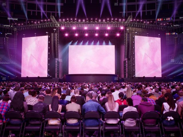 Rogers Centre - Section Floor B 4 Seat View