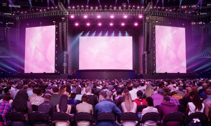 Rogers Centre - Section Floor B 4 Seat View