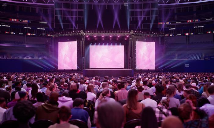 Rogers Centre - Section Floor B 4 Seat View