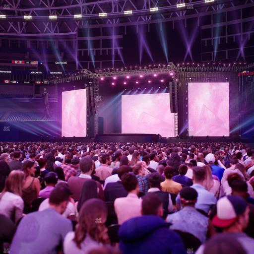 Rogers Centre - Section Floor B 5 Seat View