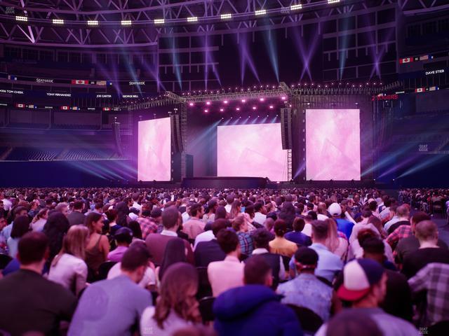 Rogers Centre - Section Floor B 5 Seat View