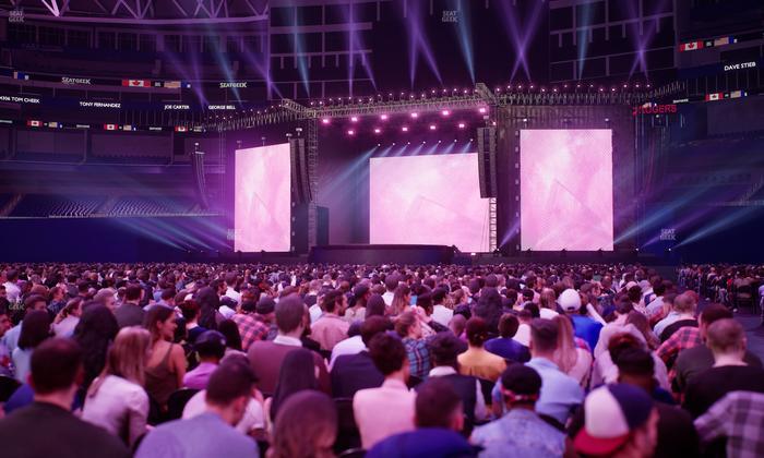 Rogers Centre - Section Floor B 5 Seat View