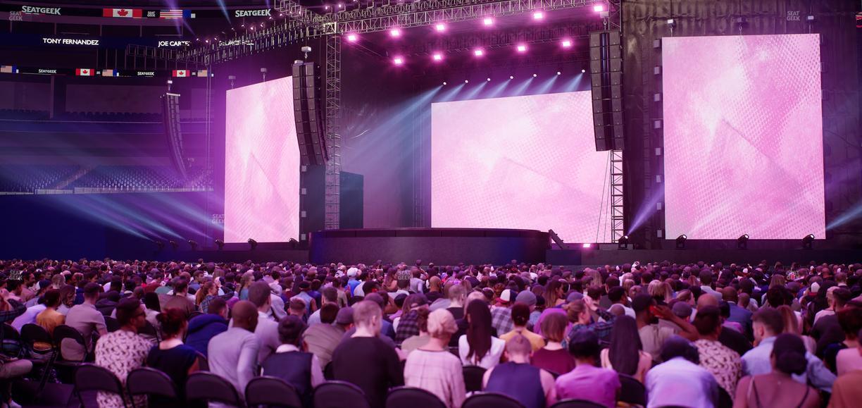 Rogers Centre - Section Floor B 5 Seat View