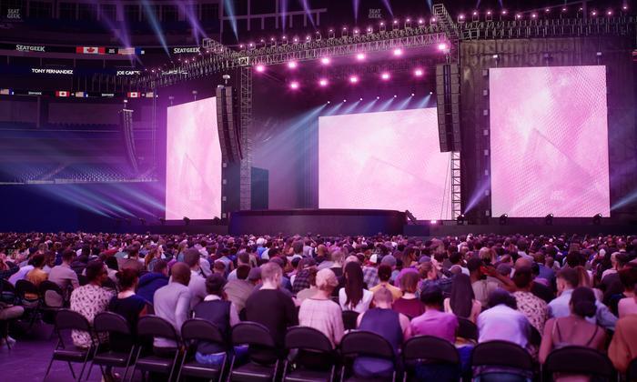 Rogers Centre - Section Floor B 5 Seat View