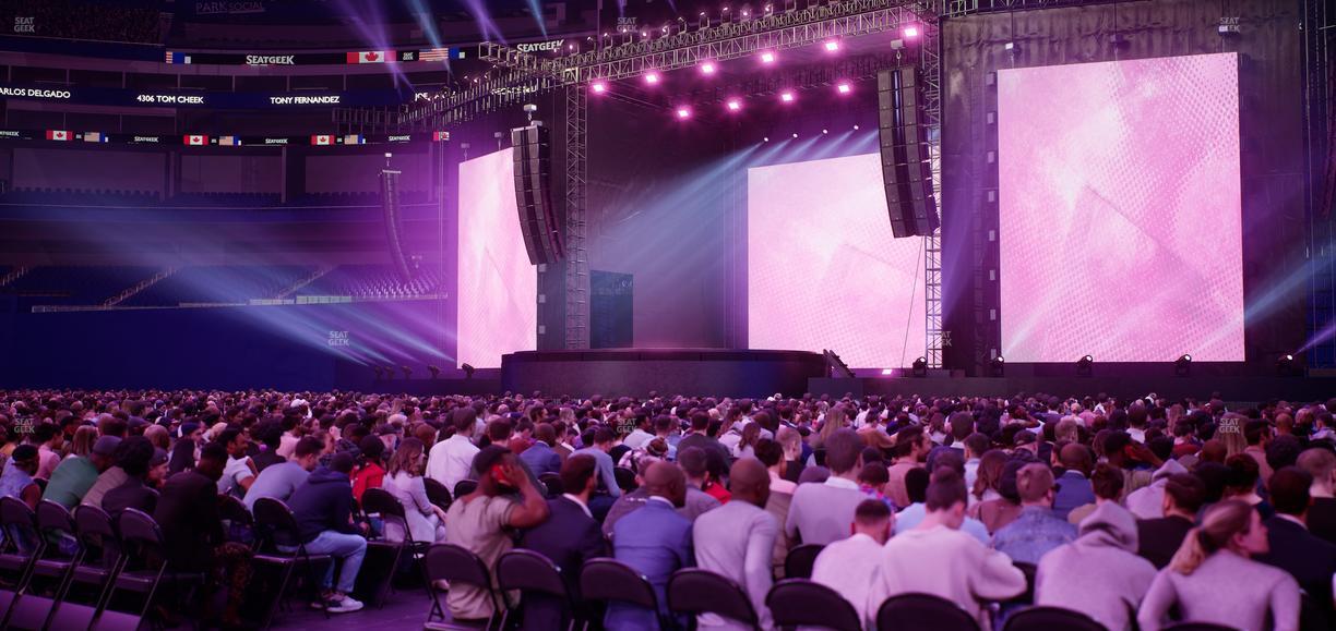 Rogers Centre - Section Floor B 6 Seat View