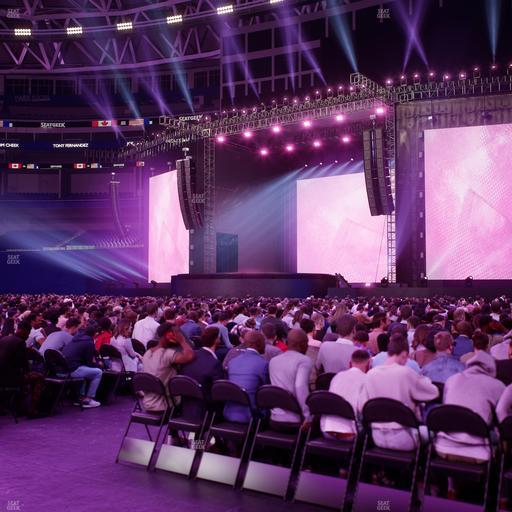 Rogers Centre - Section Floor B 6 Seat View