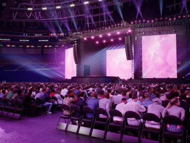 Rogers Centre - Section Floor B 6 Seat View