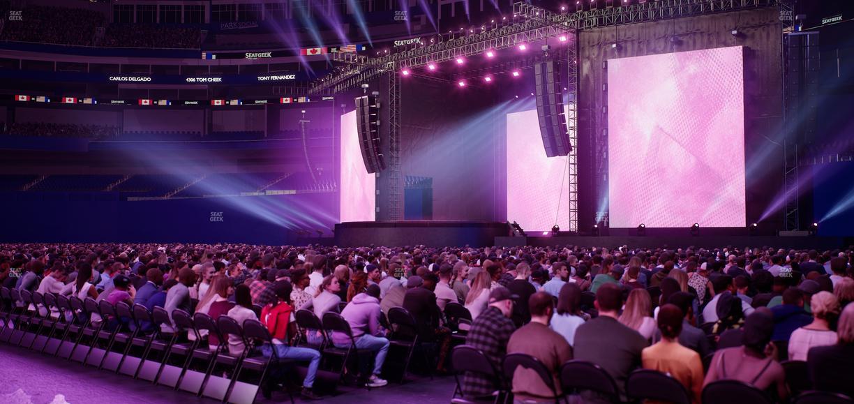 Rogers Centre - Section Floor B 7 Seat View