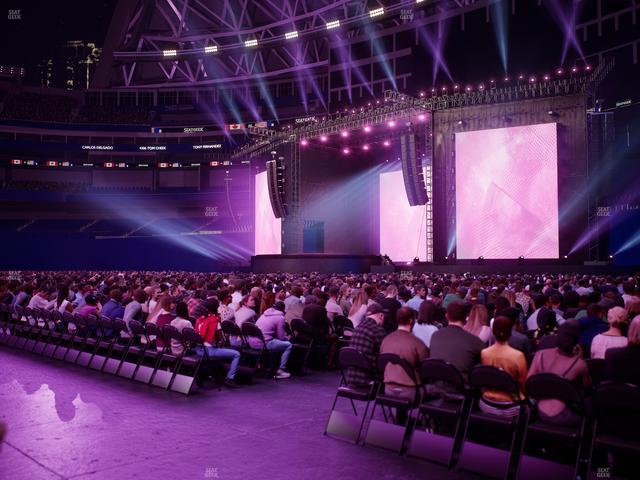 Rogers Centre - Section Floor B 7 Seat View