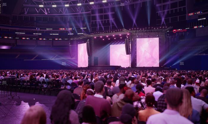 Rogers Centre - Section Floor B 7 Seat View