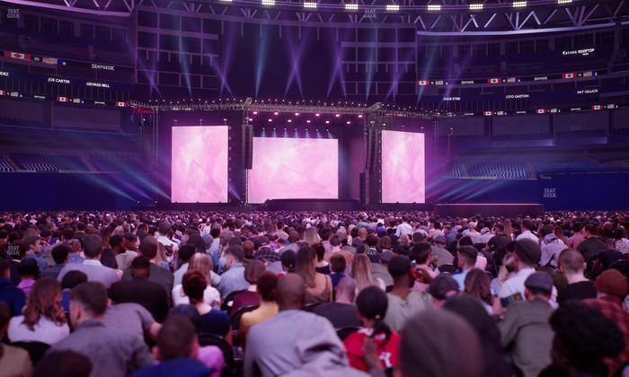Rogers Centre - Section Floor C 2 Seat View