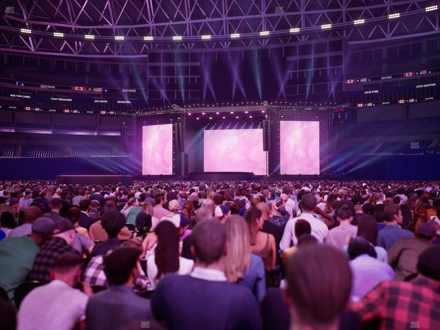 Rogers Centre - Section Floor C 4 Seat View