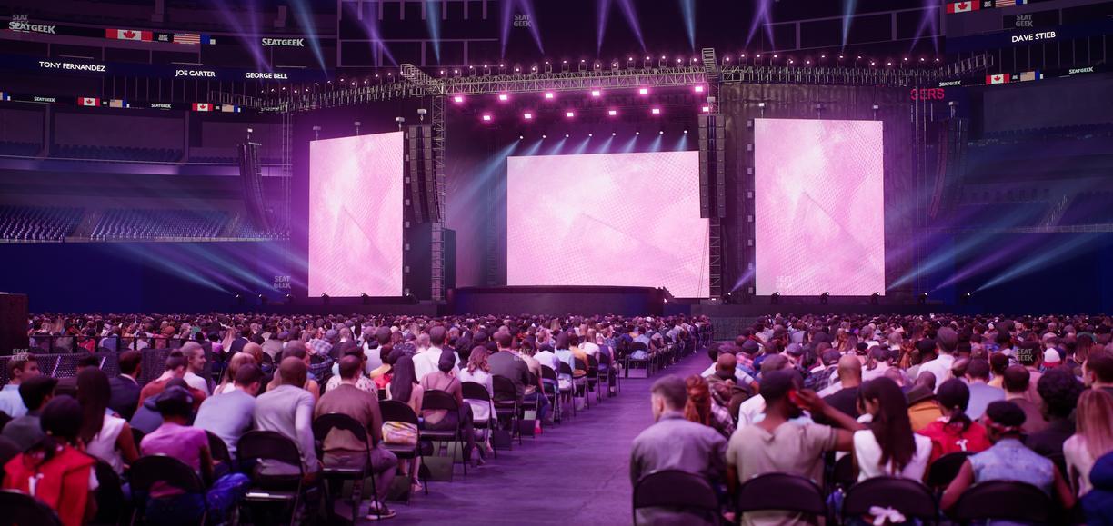Rogers Centre - Section Floor C 4 Seat View