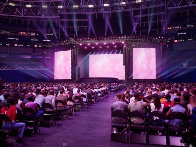 Rogers Centre - Section Floor C 4 Seat View