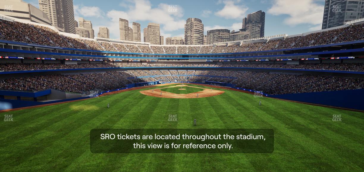 Rogers Centre - Section Ga Sro Seat View