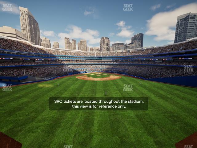 Rogers Centre - Section Ga Sro Seat View Rogers Centre - Section Ga Sro Seat View