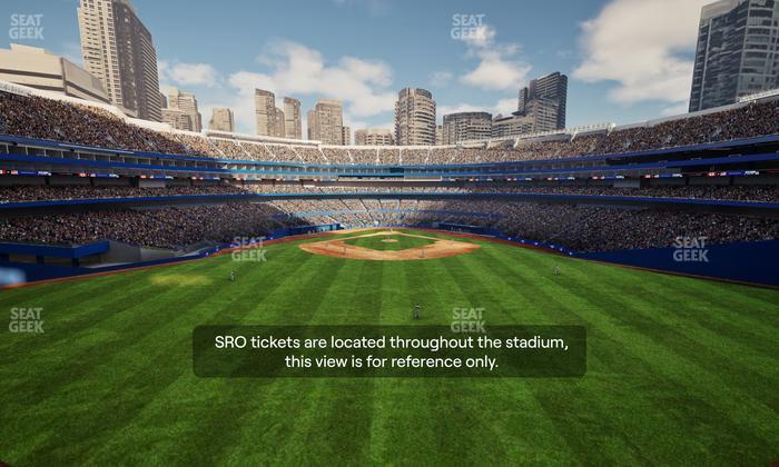 Rogers Centre - Section Ga Sro Seat View