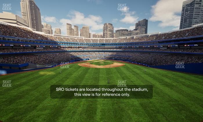 Rogers Centre - Section Ga Sro Seat View