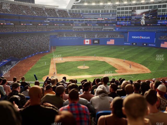 Rogers Centre - Section Home Plate Terrace Club 221 A Seat View