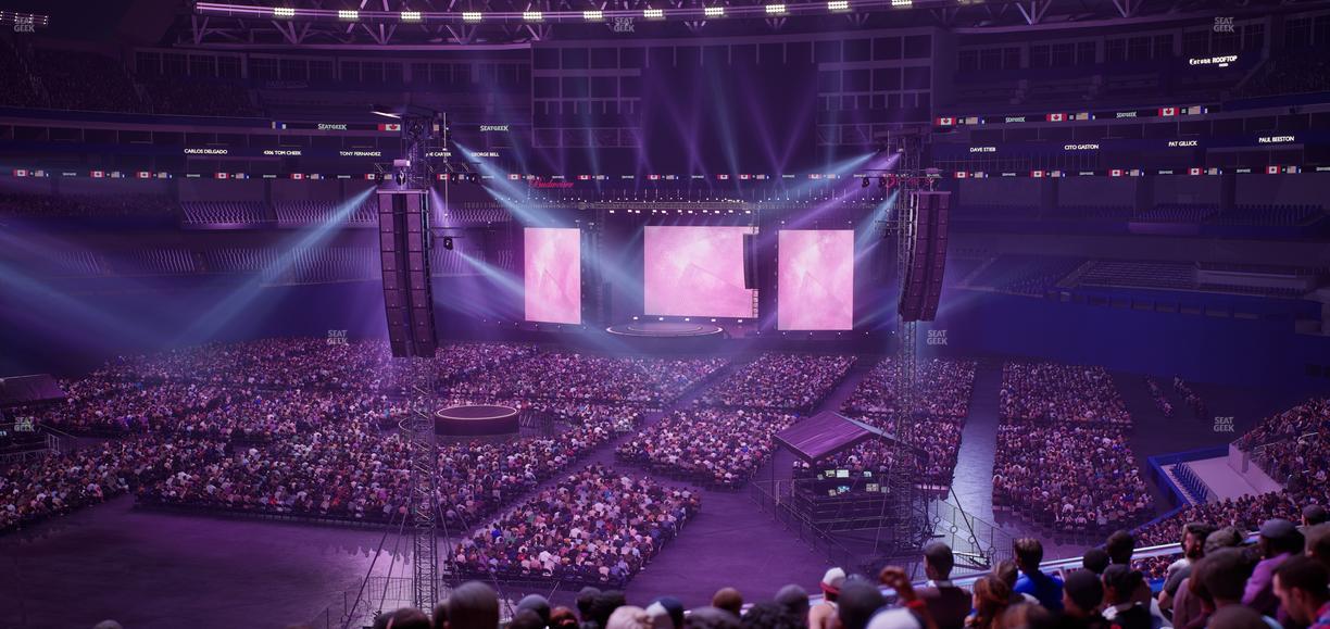 Rogers Centre - Section Home Plate Terrace Club 221 A Seat View