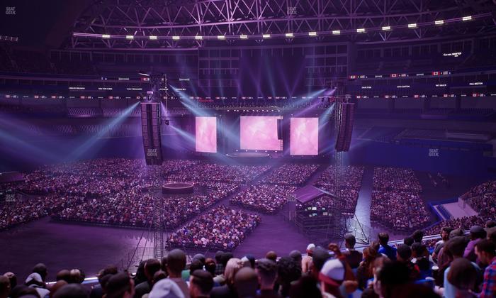 Rogers Centre - Section Home Plate Terrace Club 221 A Seat View