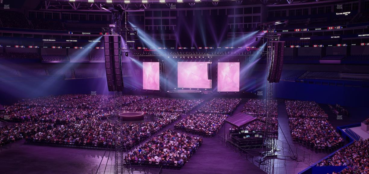 Rogers Centre - Section Home Plate Terrace Club 221 A Seat View