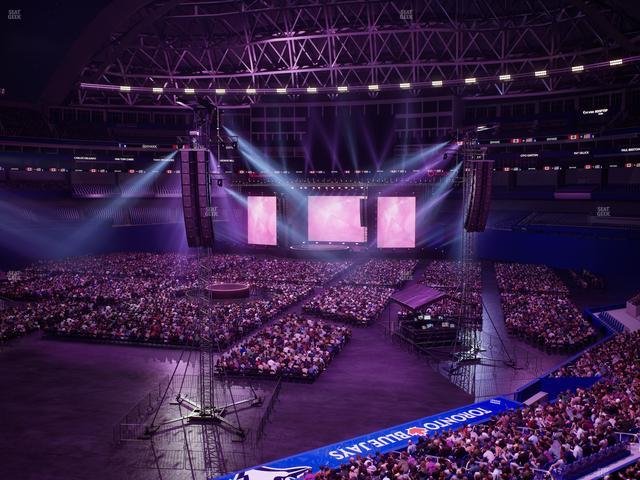 Rogers Centre - Section Home Plate Terrace Club 221 A Seat View