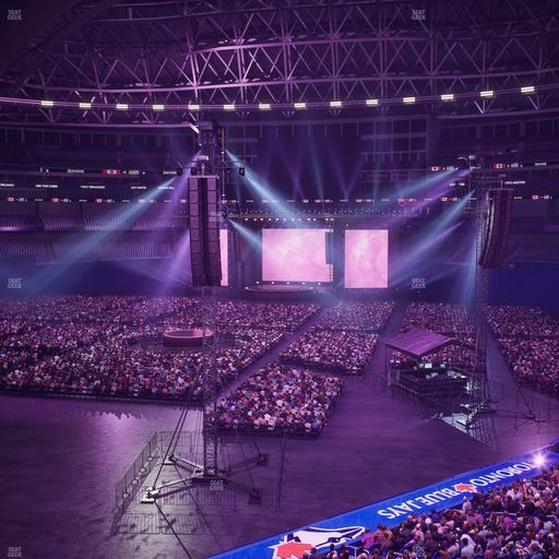 Rogers Centre - Section Home Plate Terrace Club 221 B Seat View