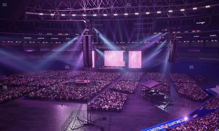 Rogers Centre - Section Home Plate Terrace Club 221 B Seat View