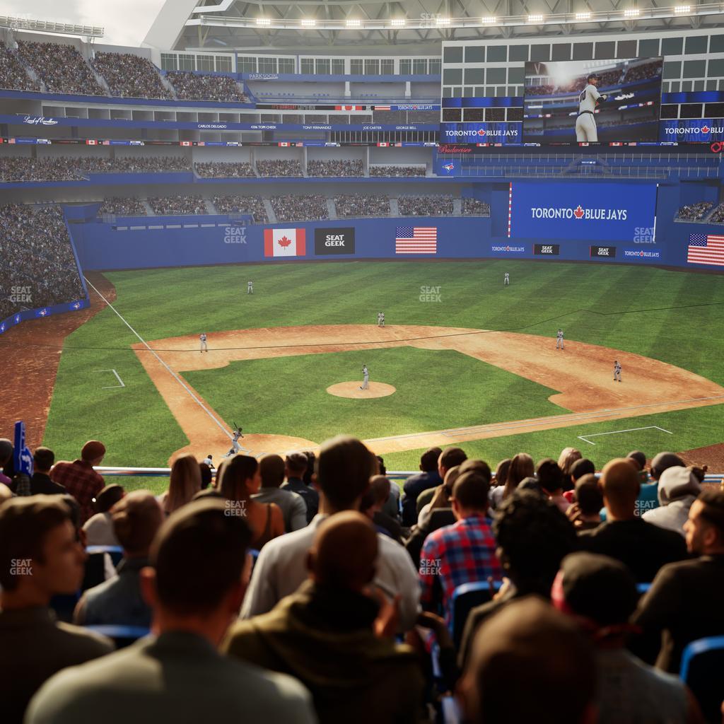 Rogers Centre - Section Home Plate Terrace Club 222 A Seat View