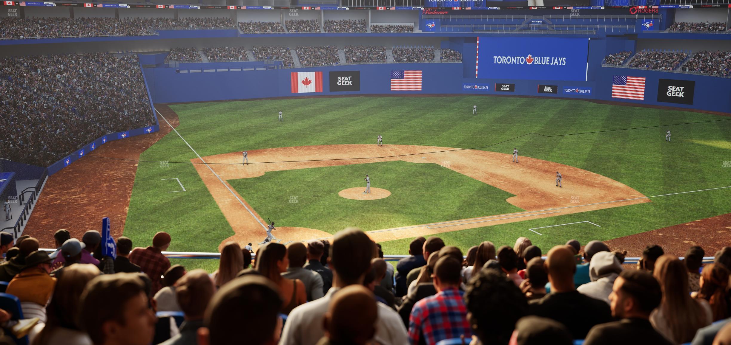 Rogers Centre - Section Home Plate Terrace Club 222 A Seat View