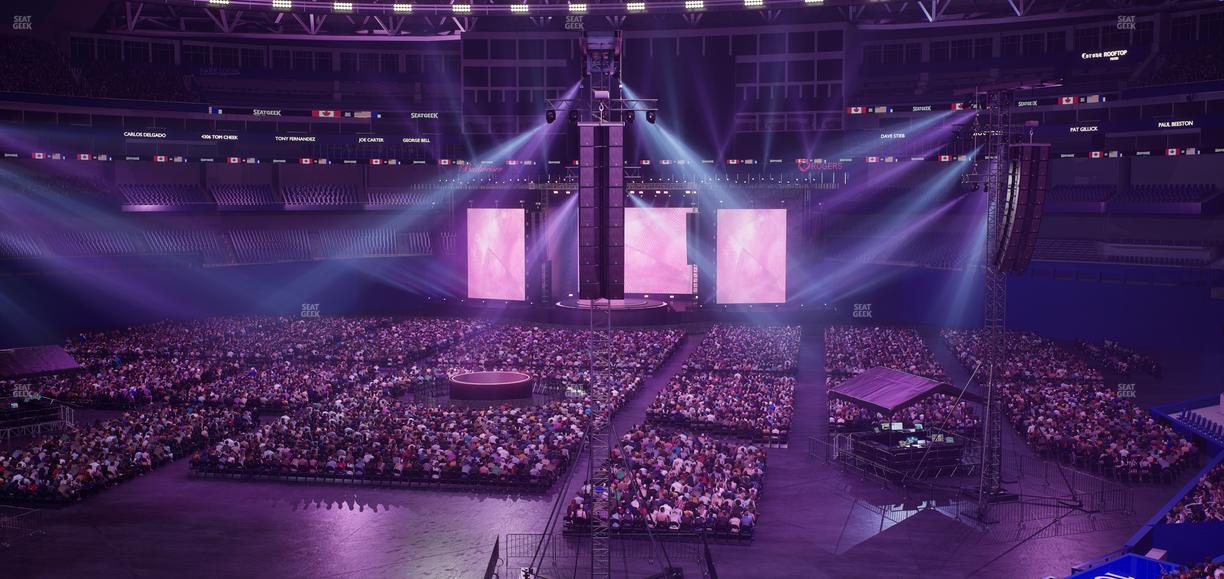 Rogers Centre - Section Home Plate Terrace Club 222 A Seat View