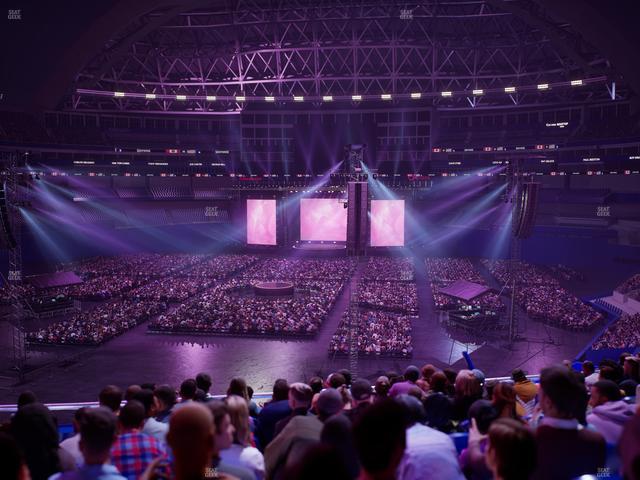 Rogers Centre - Section Home Plate Terrace Club 222 B Seat View