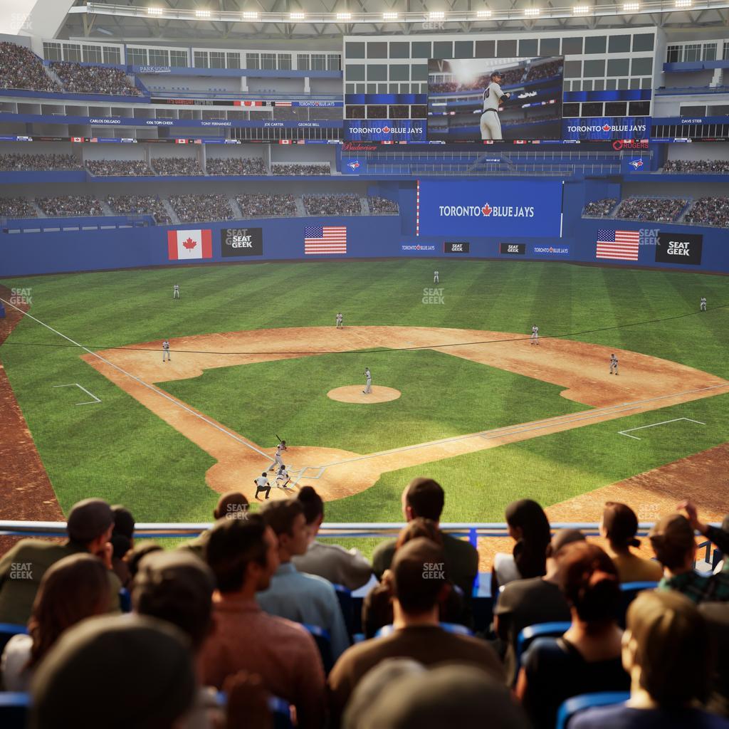 Rogers Centre - Section Home Plate Terrace Club 223 A Seat View