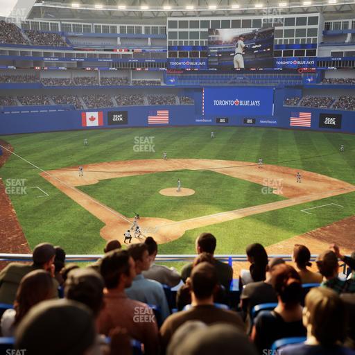 Rogers Centre - Section Home Plate Terrace Club 223 A Seat View