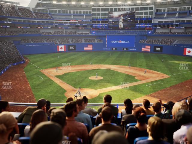 Rogers Centre - Section Home Plate Terrace Club 223 A Seat View