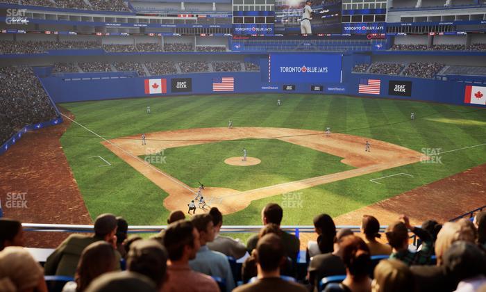 Rogers Centre - Section Home Plate Terrace Club 223 A Seat View