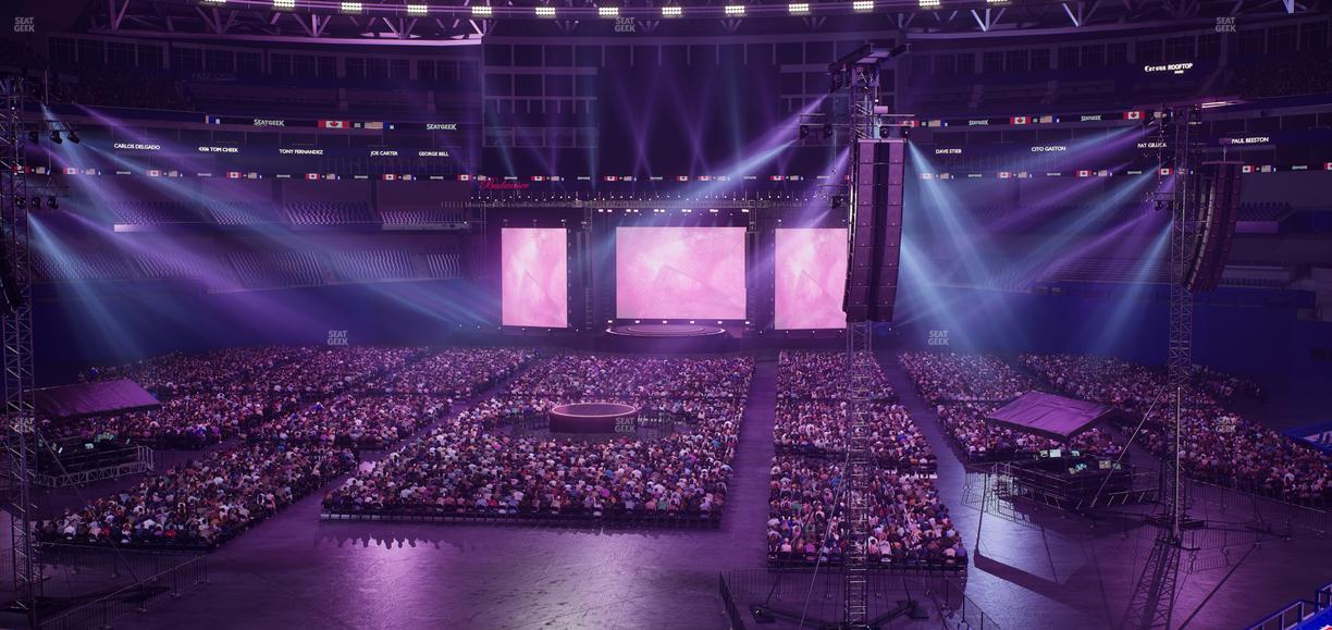 Rogers Centre - Section Home Plate Terrace Club 223 A Seat View