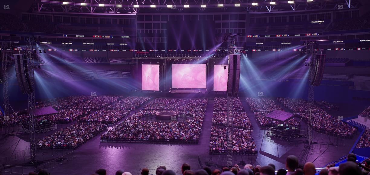 Rogers Centre - Section Home Plate Terrace Club 223 A Seat View
