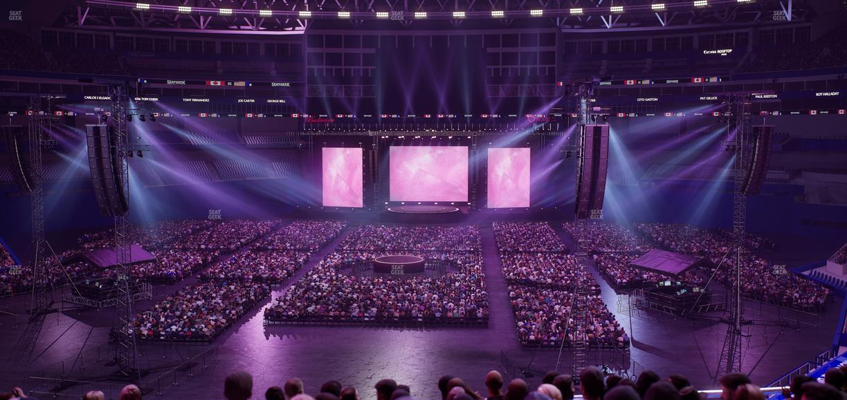 Rogers Centre - Section Home Plate Terrace Club 223 B Seat View