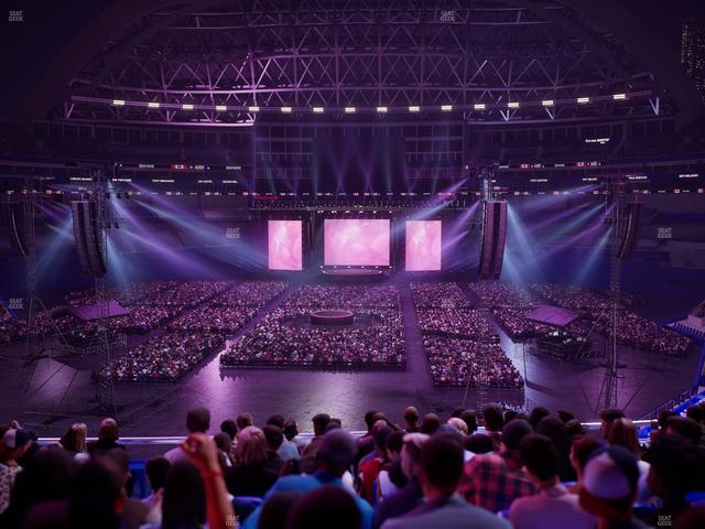 Rogers Centre - Section Home Plate Terrace Club 223 B Seat View